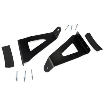 Rough Country 04-14  Ford F-150 54-inch Curved LED Light Bar Upper Windshield Mounting Brackets