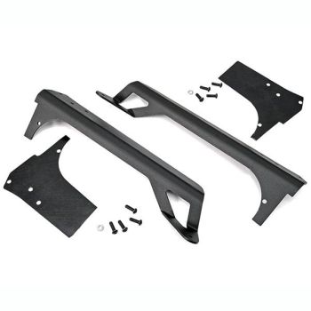 Rough Country 50-inch LED Light Bar Upper Windshield Mounting Brackets