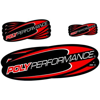 Poly Performance Sticker 10pk