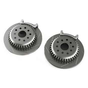 TeraFlex JK Rear Performance Big Slotted Rotor Kit