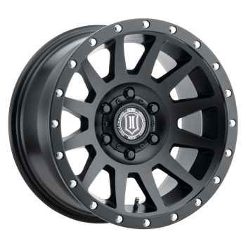 ICON Alloy's Compression (Satin Black) (17 x 8.5, 6 x 5.5