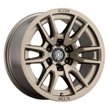 ICON Vector 6 Wheel (17 x 8.5, Bronze, 6 x 5.5