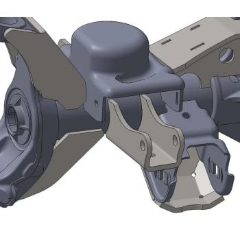 Artec Industries JK Front Axle Shock Mounts
