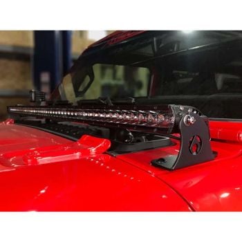 Artec Industries JL 50 Inch Led Light Bar Mount Hood