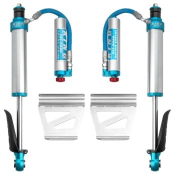 King 2.5 OE Performance Series Remote Reservoir Rear Shock Kits for 2003-2024 Toyota 4Runner, FJ Cruiser (0 - 1.5