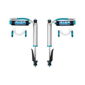 King 2.5 Front Remote Reservoir Shocks for Land Cruiser 76, 78, 79 (Pair)