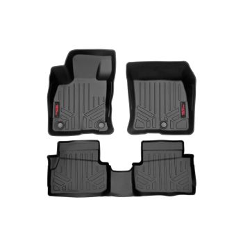 Rough Country Floor Mats Front & Rear for 2022+ Ford Maverick 4WD