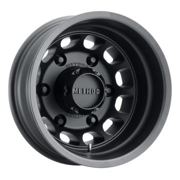 Method 901 16x6 Sprinter Dually Wheels Matte Black