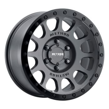 Method Race Wheels Double Black Simulated Beadlock Wheel