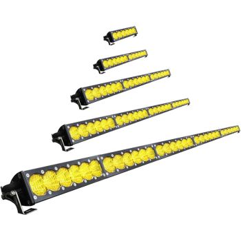 Amber Wide Driving LED Light Bars