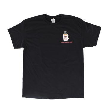 Poly Performance Jeeps N' Java T Shirt (Front)