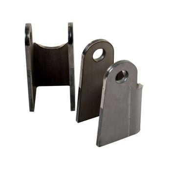 Poly Performance Breakaway Shock Tab Pair, Flat Mount