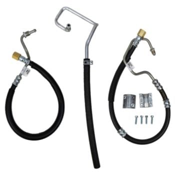 PSC Xtreme-Duty Power Steering Hoses for 2008-2012 Dodge/RAM 2500/3500 4WD 6.7L Cummins