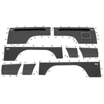 Rough Country 97-01 Jeep Cherokee XJ Quarter Panel Armor