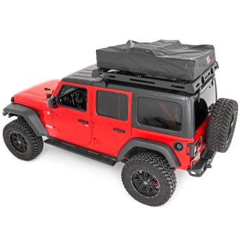 Rough Country Rack Mount Roof Top Tent (12 Volt Accessory & LED Light Kit)