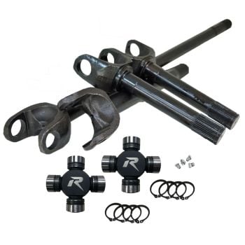 Revolution Gear Discovery Series 1978-1979 Ford Dana 60 4340 Chromoly Front Axle Kit, 35 Spline, Chromoly U-Joints