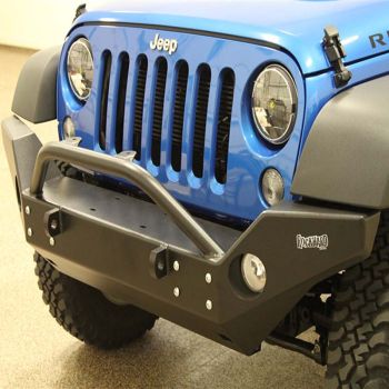 Rock Hard 4x4 Patriot Series Full Width Front Bumper for 2007-2018 Jeep Wrangler JK