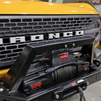 Rock Hard 4x4 Light Mount with Camera Relocation for 2021+ Ford Bronco Winch Mounting Plate (RH-60211)