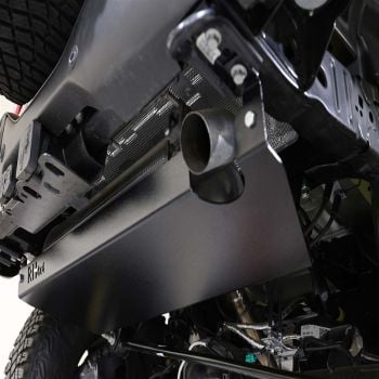 Rock Hard 4x4 Muffler Skid Plate for 2021+ Ford Bronco
