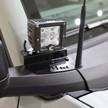 Rock Hard 4x4 A-Pillar Windshield Light Mounts for Ford Bronco 2021+