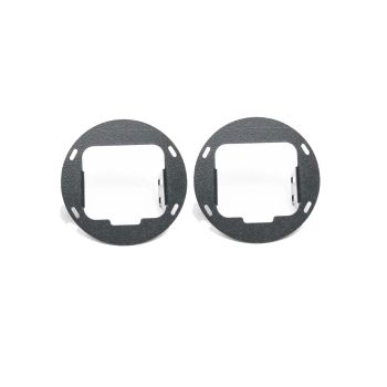 Rock Hard 4x4 Square LED Fog Light Adapters for Rock Hard 4x4 Front Bumpers