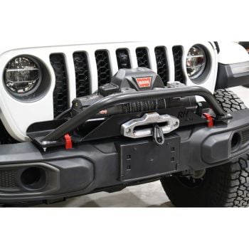 Rock Hard 4x4 Grille Guard and Light Mount Hoop for RH-90205 Winch Mounting Plate