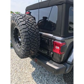 Rock Hard 4x4 Billet Aluminum Hinge Braces for 2018+ Jeep Wrangler JL