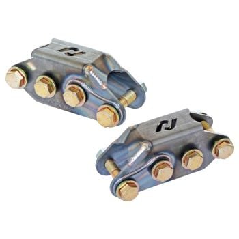 RockJock Antirock Double Sheer End Link Bracket Kit, for PreRunner Arms, Chromoly w/ Hardware