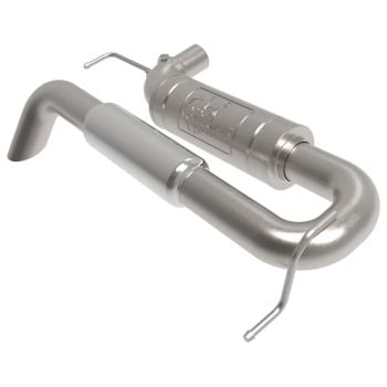 RockJock 2021+ Ford Bronco Axle-Back Exhaust System