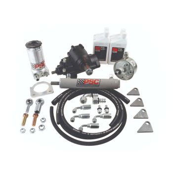 PSC Motorsports Cylinder Assist Steering Kit for 1999.5-2006 GM 4WD with Straight Axle Conversion