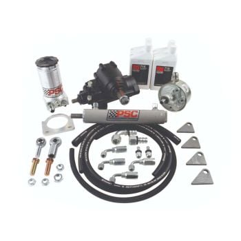 PSC Motorsports Cylinder Assist Steering Kit for 1999.5-2006 GM 4WD with Straight Axle Conversion