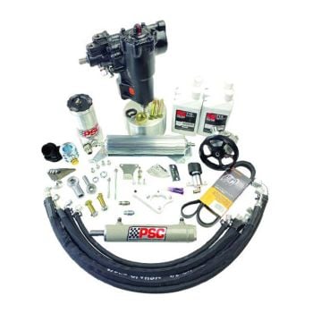 PSC Cylinder Assist Steering Kit for 2021+ Jeep Wrangler JL Rubicon 392 HEMI with Aftermarket Front Axle 8.0