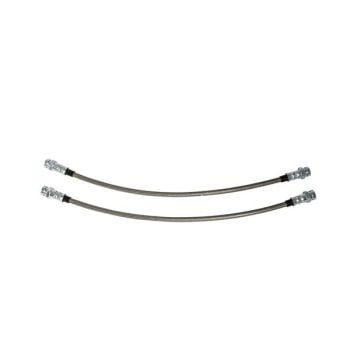 Crown Performance 2005+ Toyota Tacoma Steel Braided Brake Lines, Front (Pair) 11