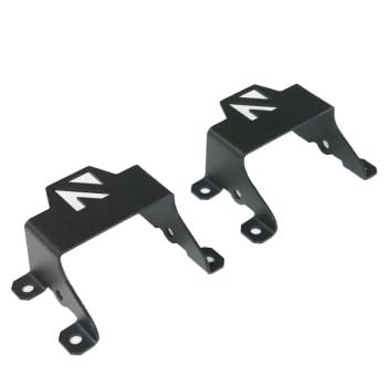 NACHO Quatro Fog Brackets for Gen 6 Ford Bronco Plastic Bumper Models