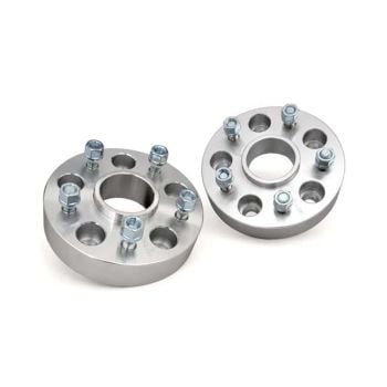 Rough Country 1.5 Inch Wheel Spacers, 5x5, for 2007-2018 Jeep Wrangler JK/Wrangler Unlimited (Pair)