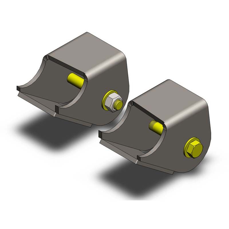 thumbnail image 2 of Clayton Off Road Jeep Heavy Duty Front Lower Control Arm Brackets For 1984-2006 2 of 12