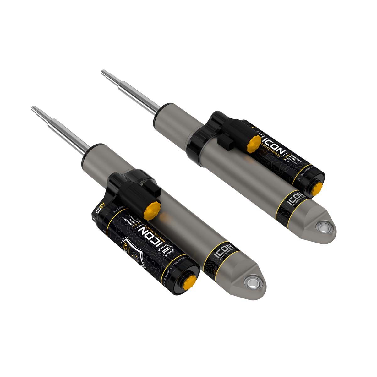 ICON Performance Rear 2.5 VS Piggyback CDEV Shocks for 14-UP RAM