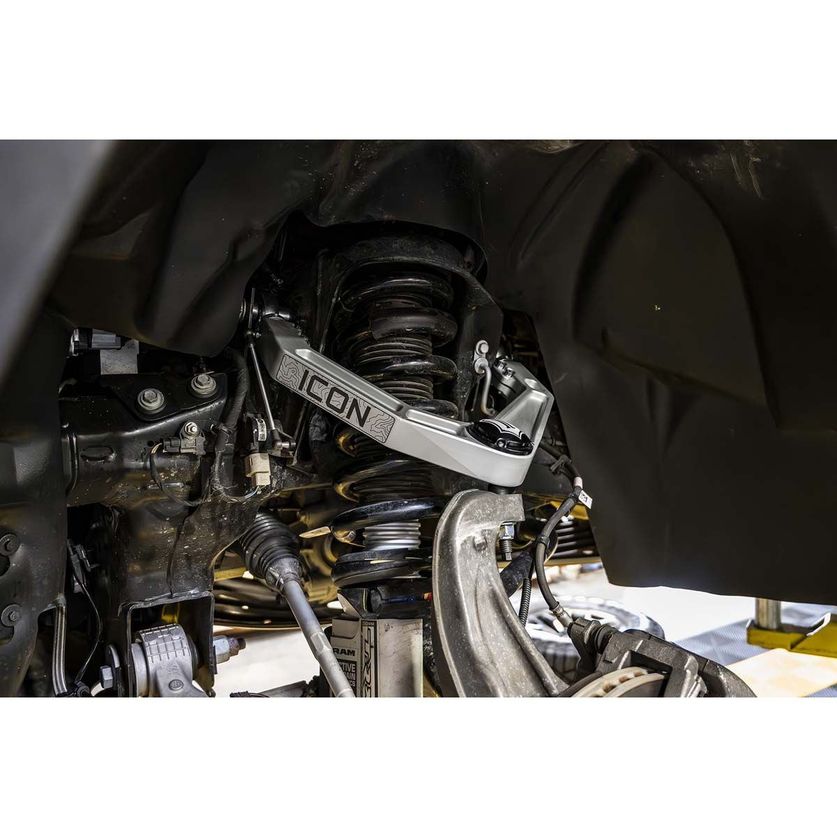 ICON Billet Front Upper Control Arm With Delta Joint Pro Kit for
