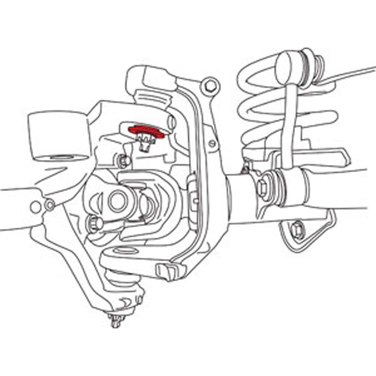 SPC Jeep JL / JT Camber Sleeves | POLY PERFORMANCE