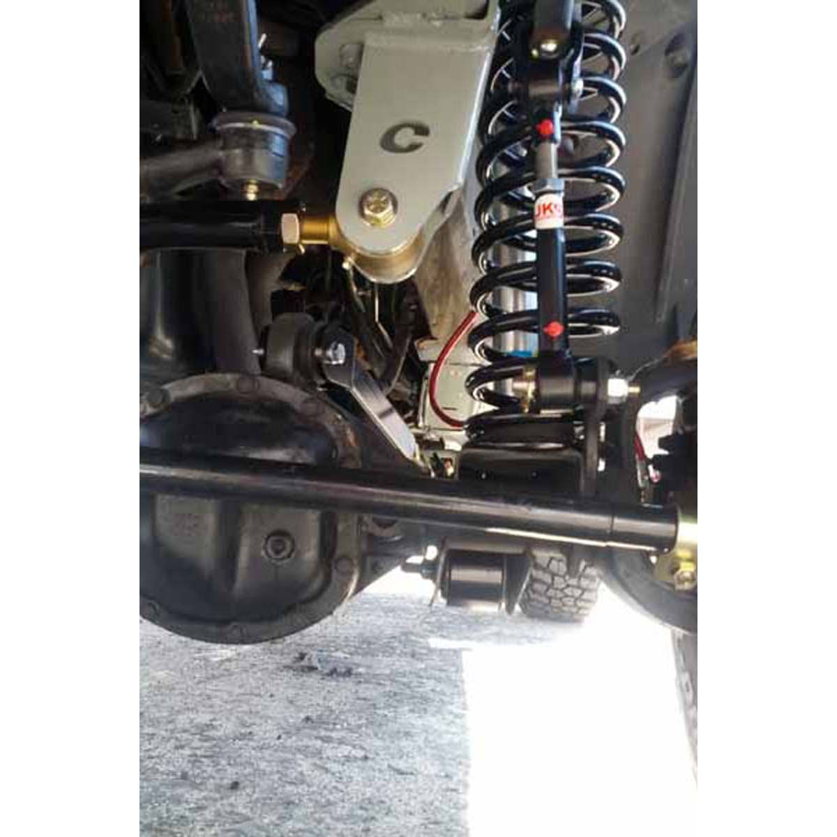Clayton Off Road Jeep Adjustable Front Trackbar with Bracket