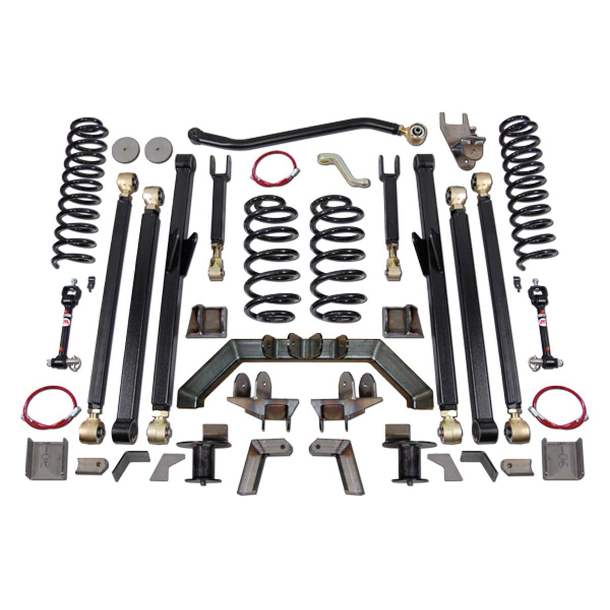 6 Inch Long Arm Lift Kit for 97-06 Jeep Wrangler TJ