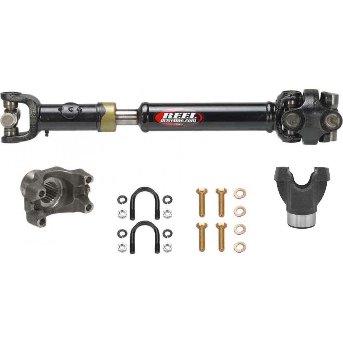 JE Reel 2018+ Jeep Wrangler JL Rubicon Heavy Duty 1350 Double Cardan Rear  Driveshaft with Double Cardan Joint, 2 / 4 Door