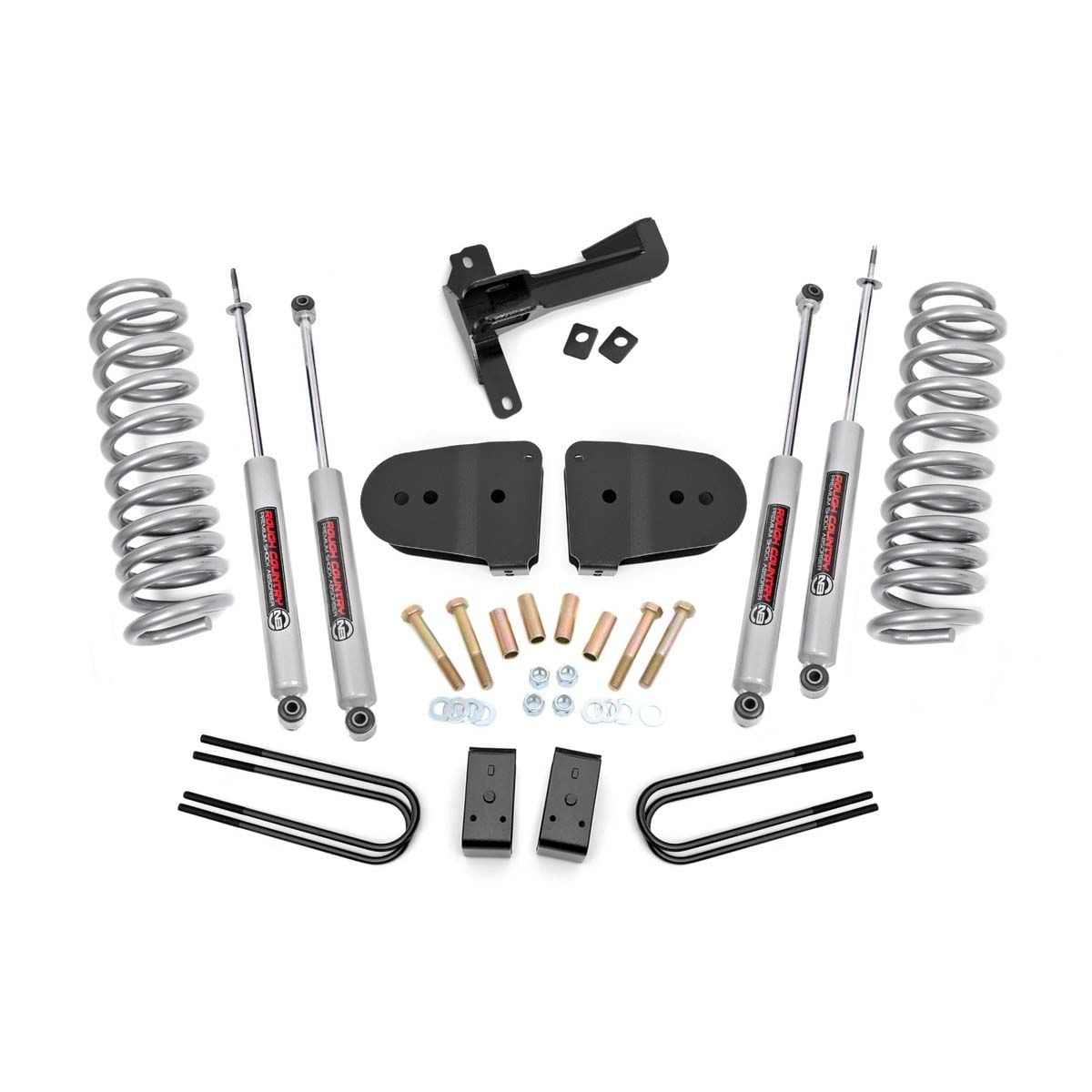 Rough Country 3 Inch Lift Kit with Front Diesel Coils for 2023 Ford F