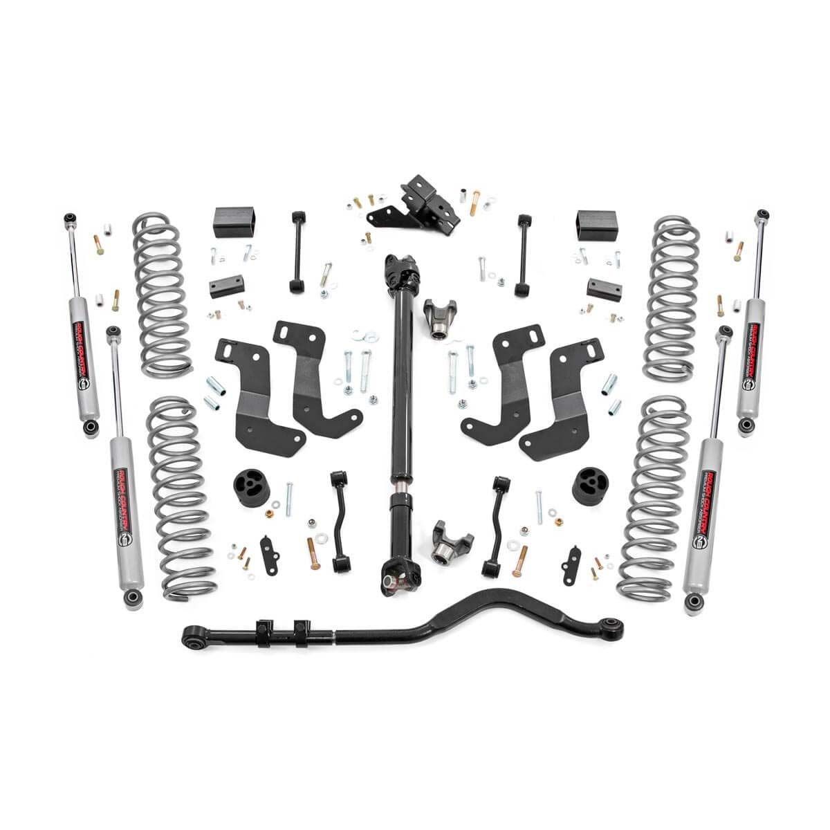ROUGH COUNTRY 3.5インチ スプリングJeep ジープ ラングラー Rough Country 3.5in 18-21 Jeep Wrangler JL 2 Door Suspension