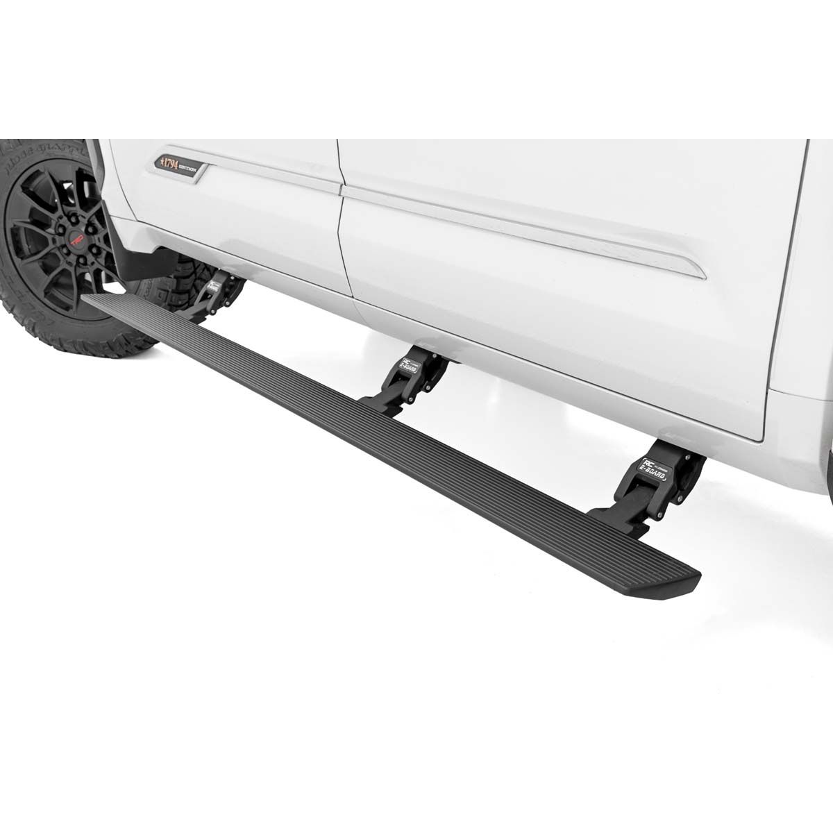 Rough Country Lighted Power Running Boards for 20222023 Toyota Tundra
