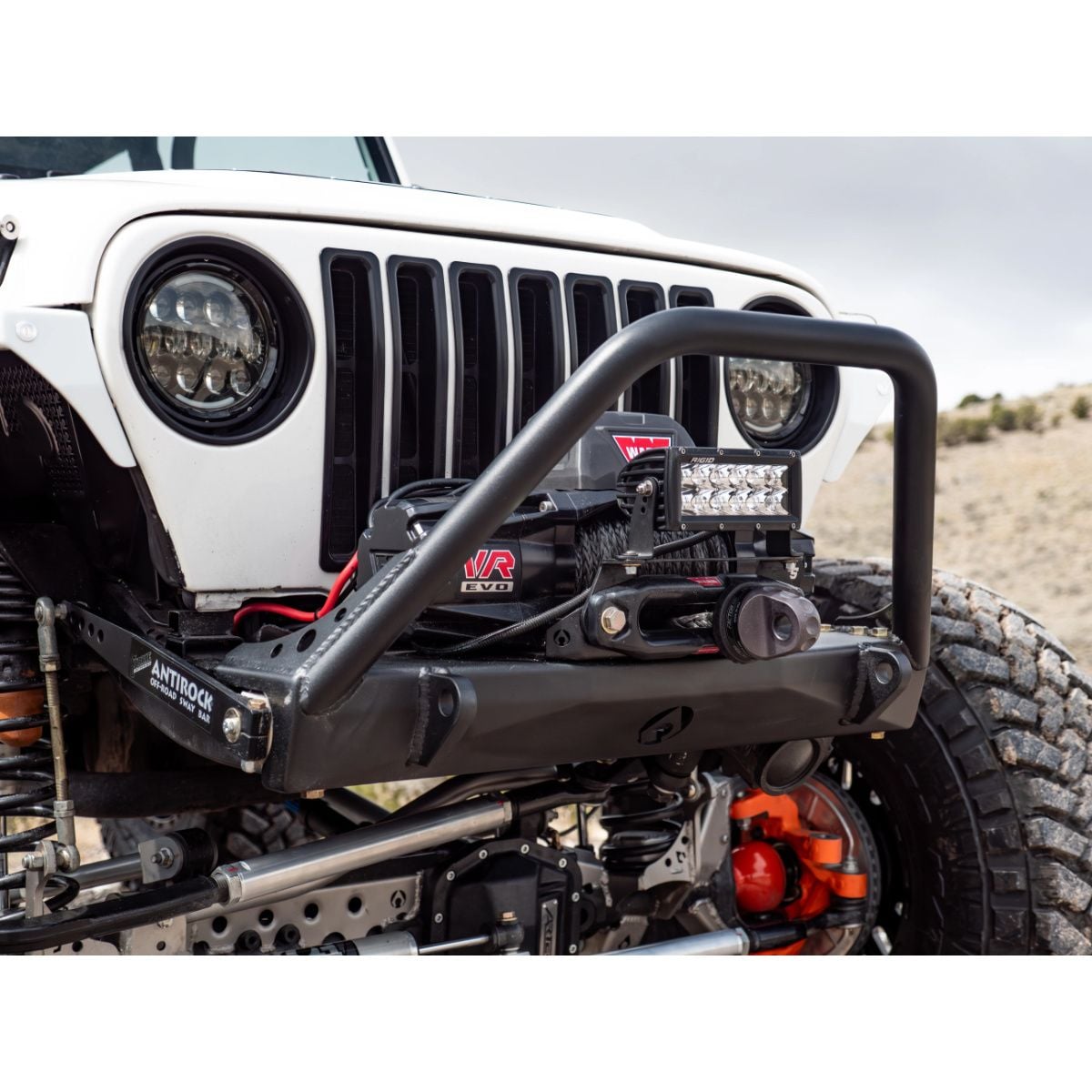 Artec Jeep YJ/TJ/LJ Front Bumper (with Stinger) | POLY PERFORMANCE