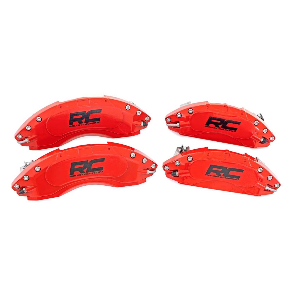 Rough Country Caliper Cover Red for 2018 Jeep Wrangler JL