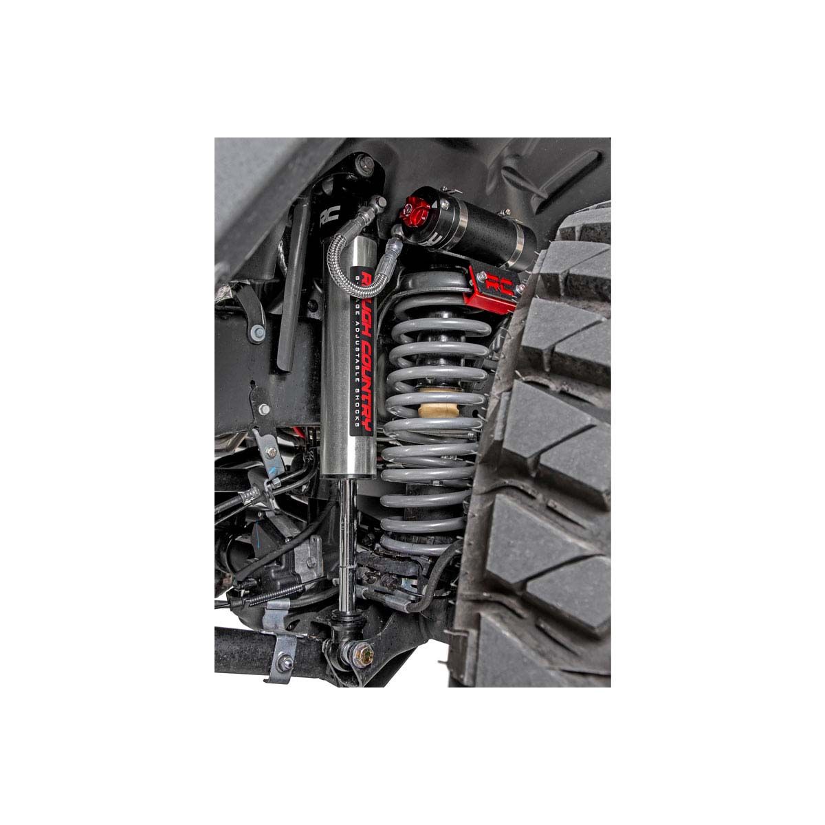 Rough Country Vertex 2.5 Adjustable Rear Shocks for 2021-2023 Jeep