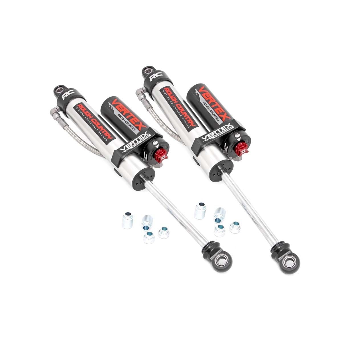 Rough Country Vertex 2.5 Adjustable Rear Shocks for 2021-2023 Jeep