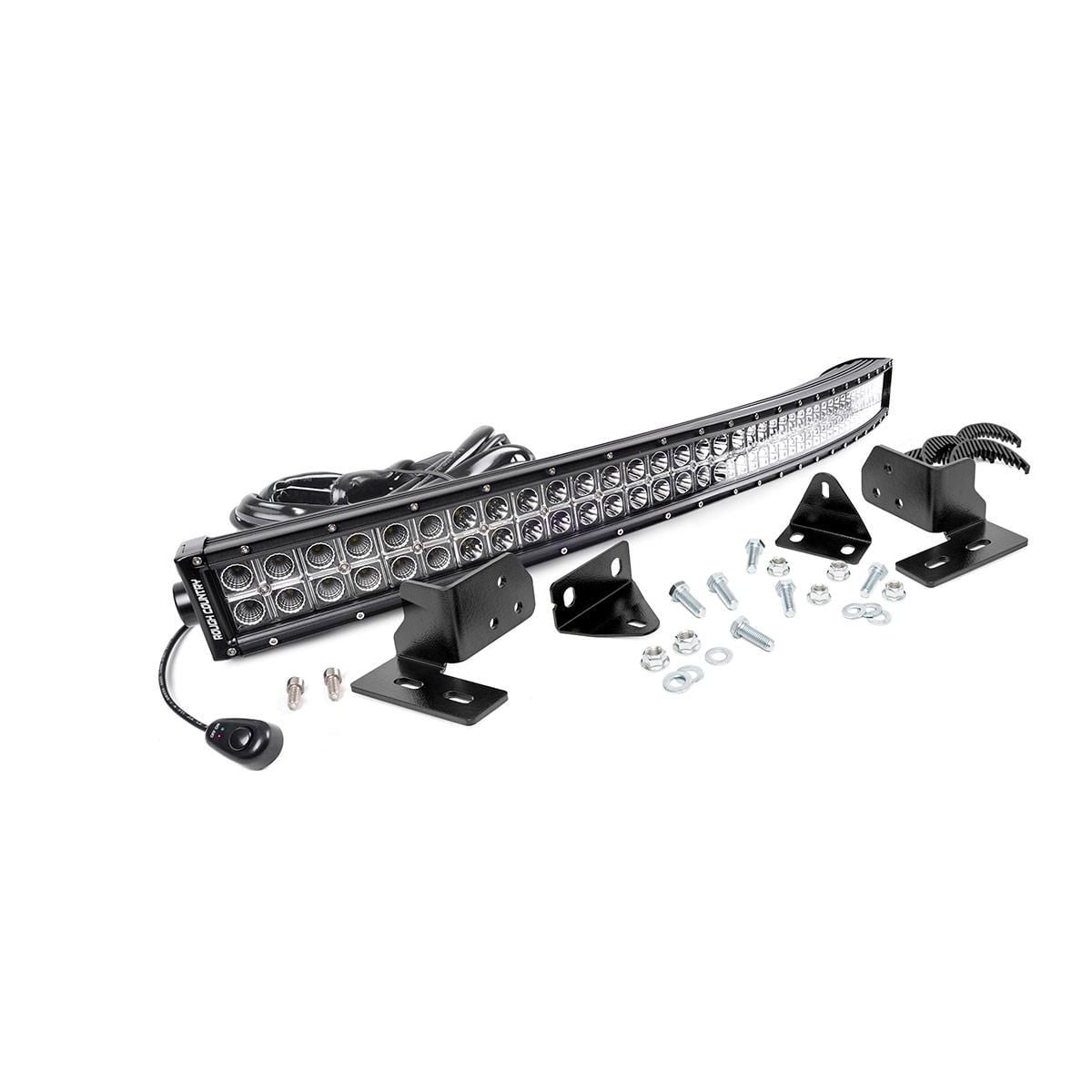 Rough Country 40inch Curved LED Light Bar Bumper Kit for 20112016 F